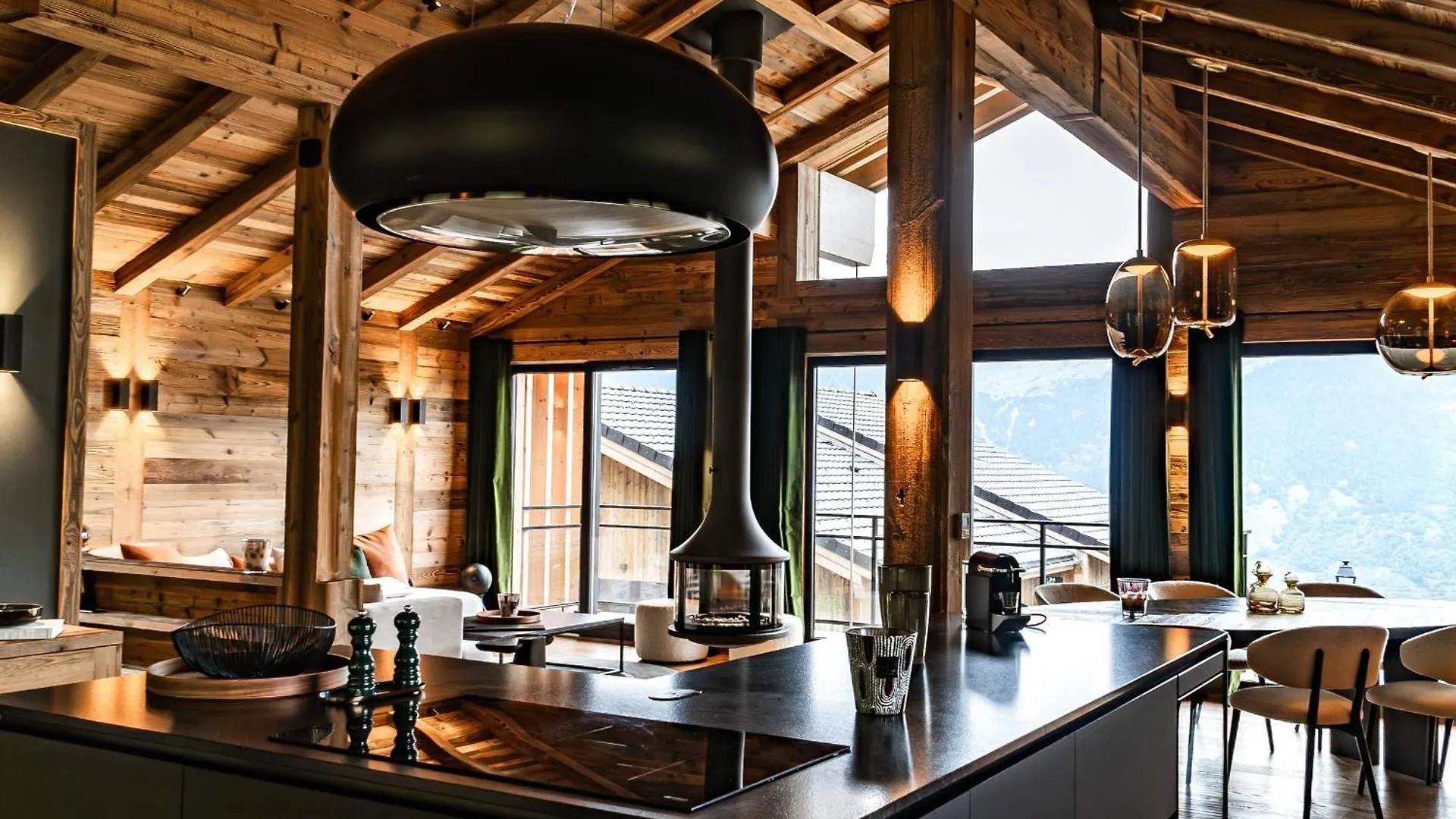 Chalet De Luxe A La Plagne Avec Spa, Acces Direct Aux Pistes - Fr-1-755-23