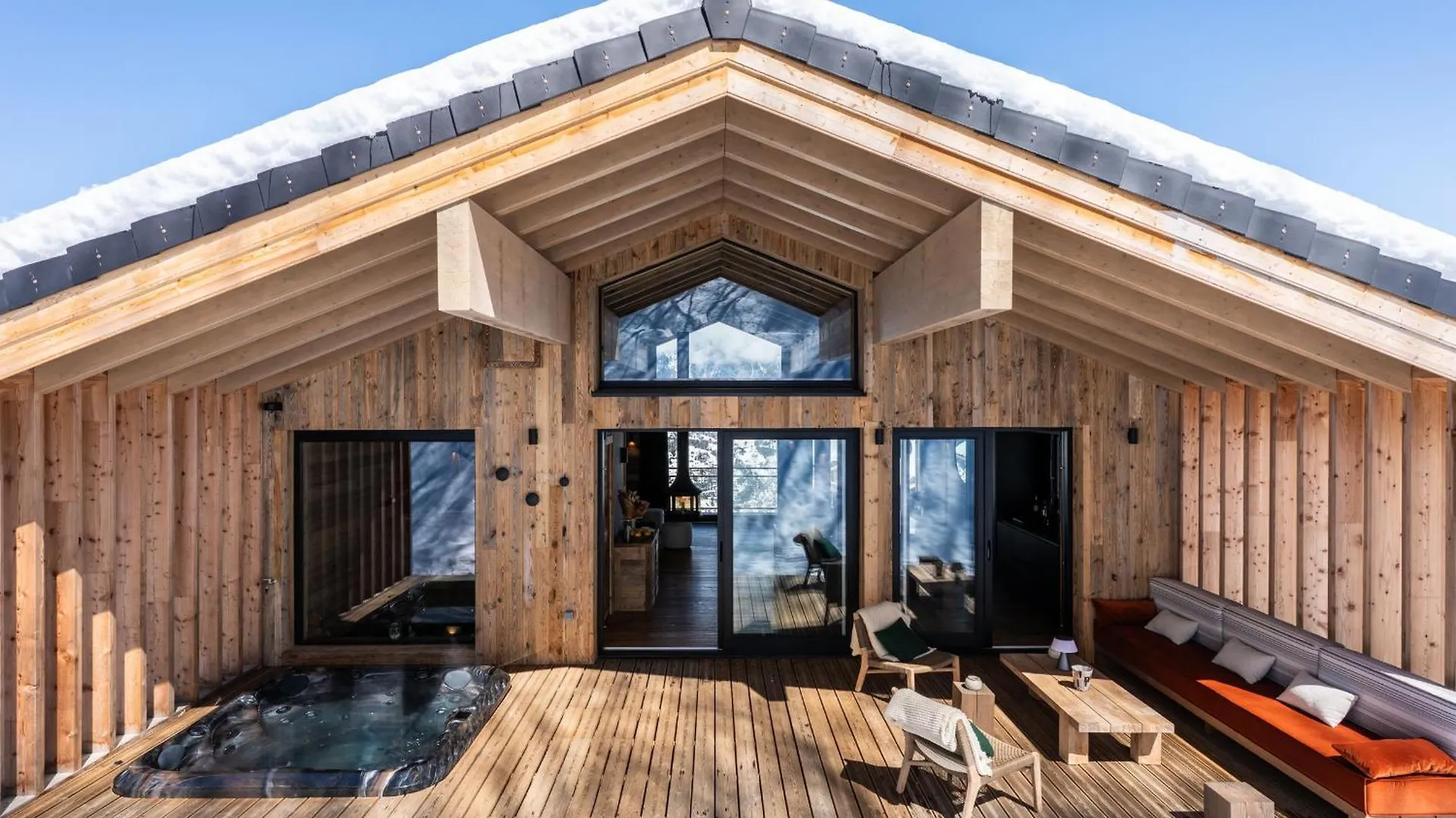 Chalet De Luxe A La Plagne Avec Spa, Acces Direct Aux Pistes - Fr-1-755-23 France